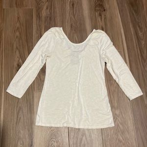 Anthropologie scoop back top. Size S